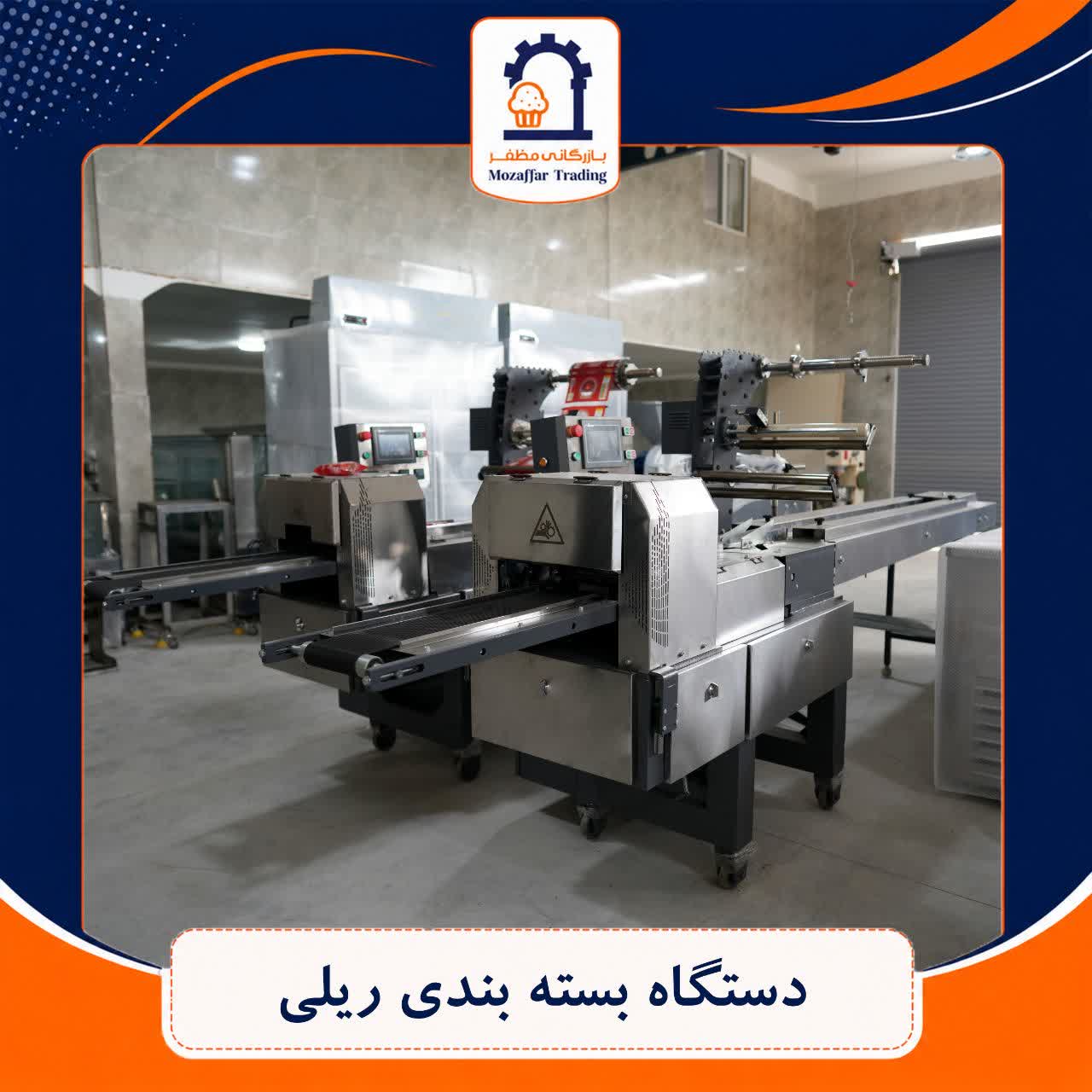 دستگاه بسته بندی ریلی
